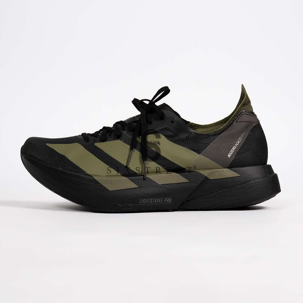 ADIDAS Adizero Adios Pro 4 Black Focus Olive JP6314
