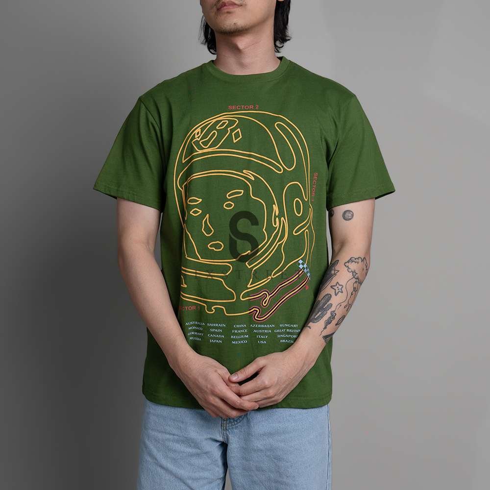 Billionaire Boys Club Tee BB Track Garden Green