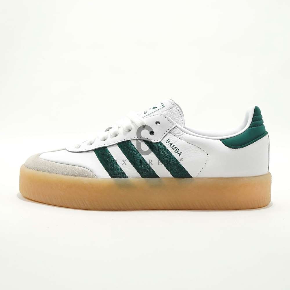 ADIDAS Sambae White Collegiate Green Gum ID0440