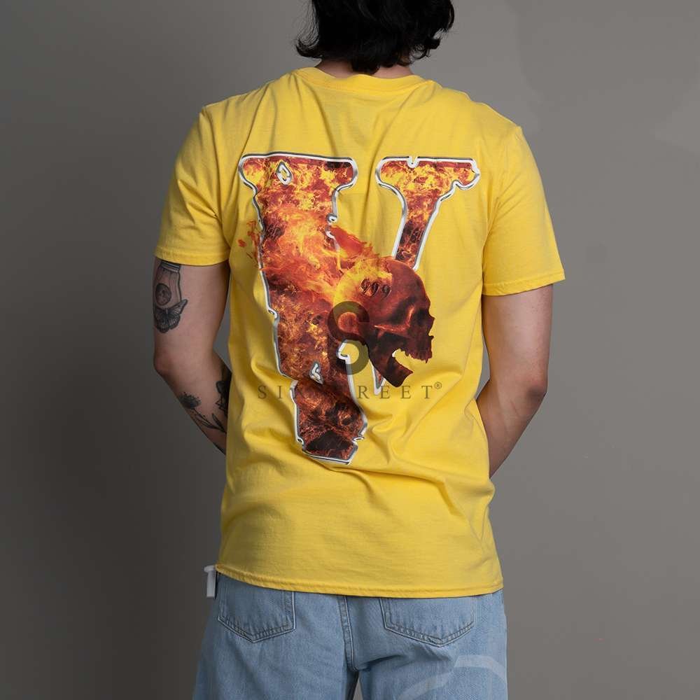 VLONE Tee x Juice Wrld Inferno Yellow