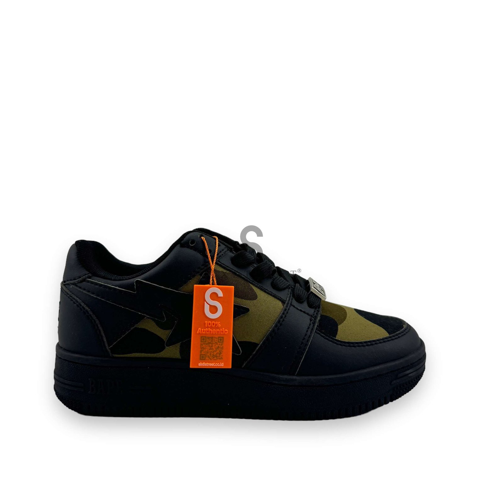 BAPE Sneaker Camo Black