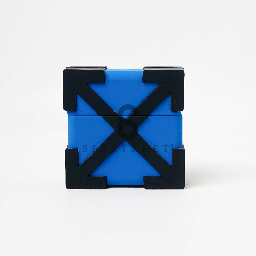 OFF WHITE AirPods Pro Case Blue Black