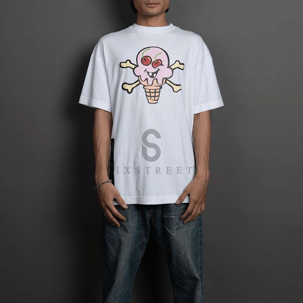 PALM ANGELS Tee IceCream White