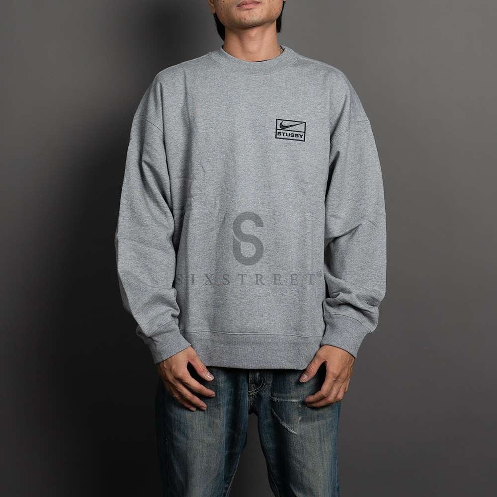 STUSSY Sweater x NIKE Fleece Grey