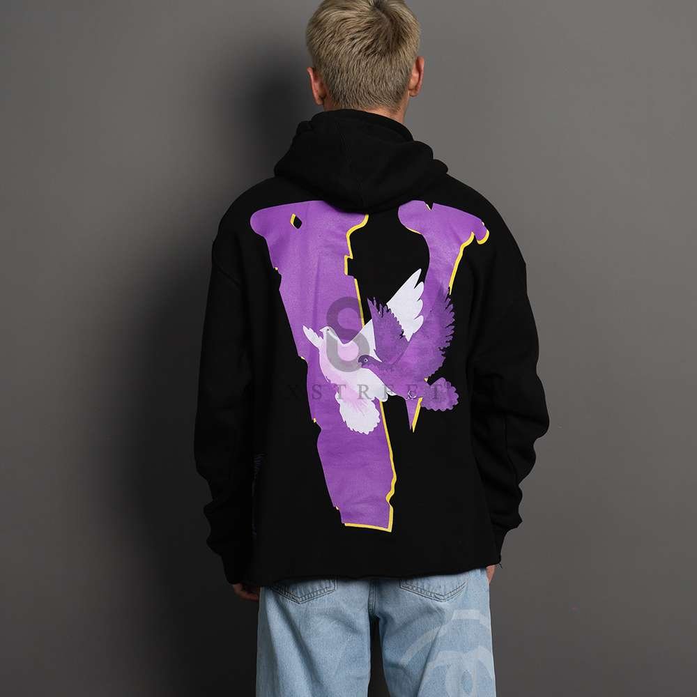 VLONE Hoodie Nav Doves Black