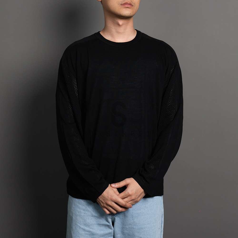 STUSSY Jersey x NIKE Black