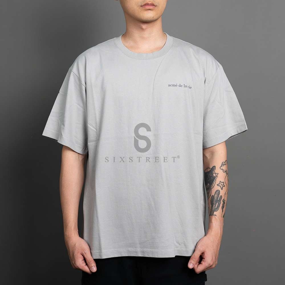 ADLV Tee Basic Logo BIO Washing Grey