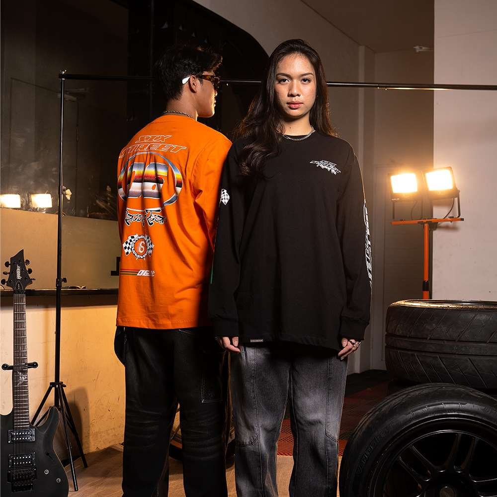 SIXSTREET L/S Daytone Ring Black