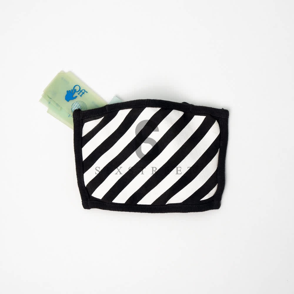 OFF WHITE MAsk Diagonal