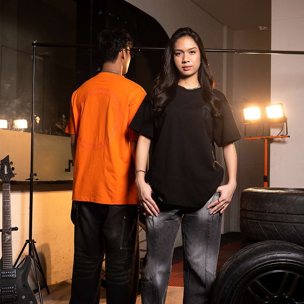 SIXSTREET Tee Sixchain Orange