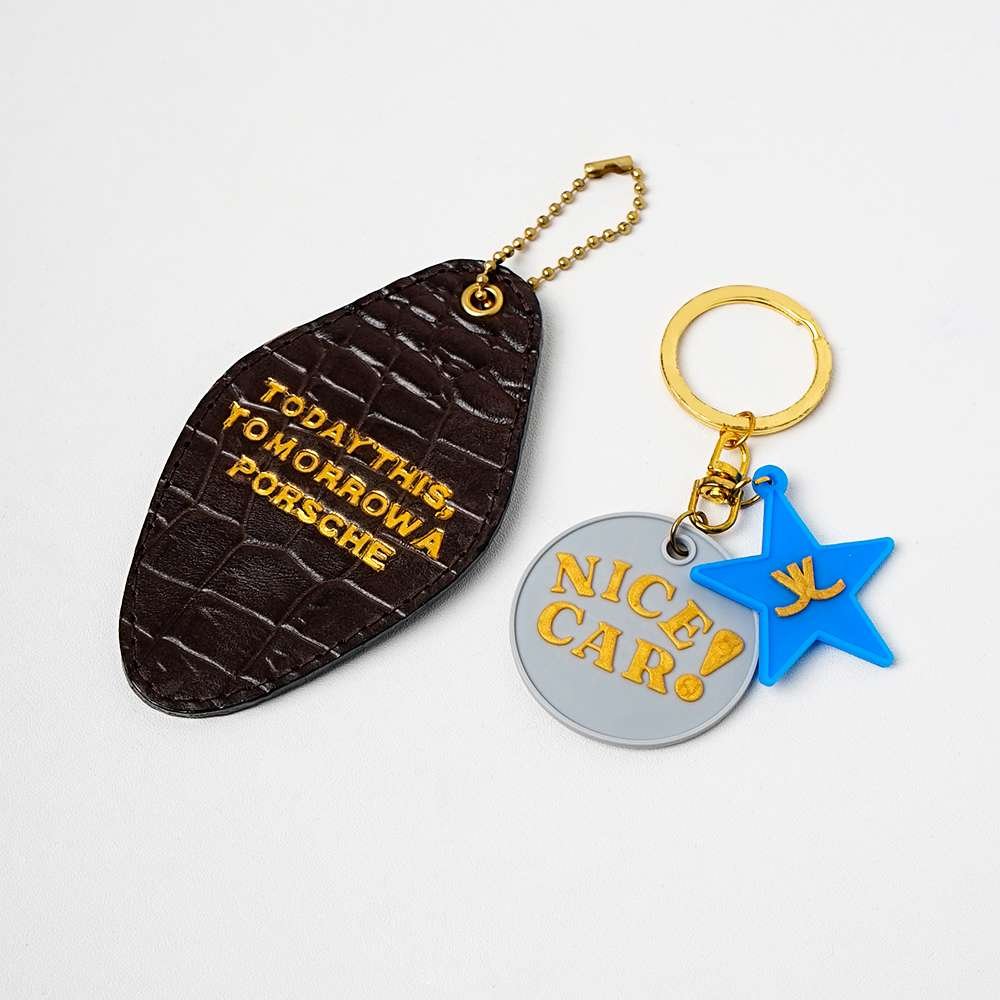 JOVEM x NICE CAR Keychain Black
