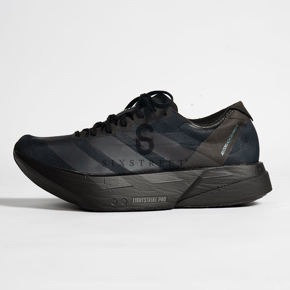 ADIDAS Adizero Adios Pro 4 Core Black Powder Teal HQ7411