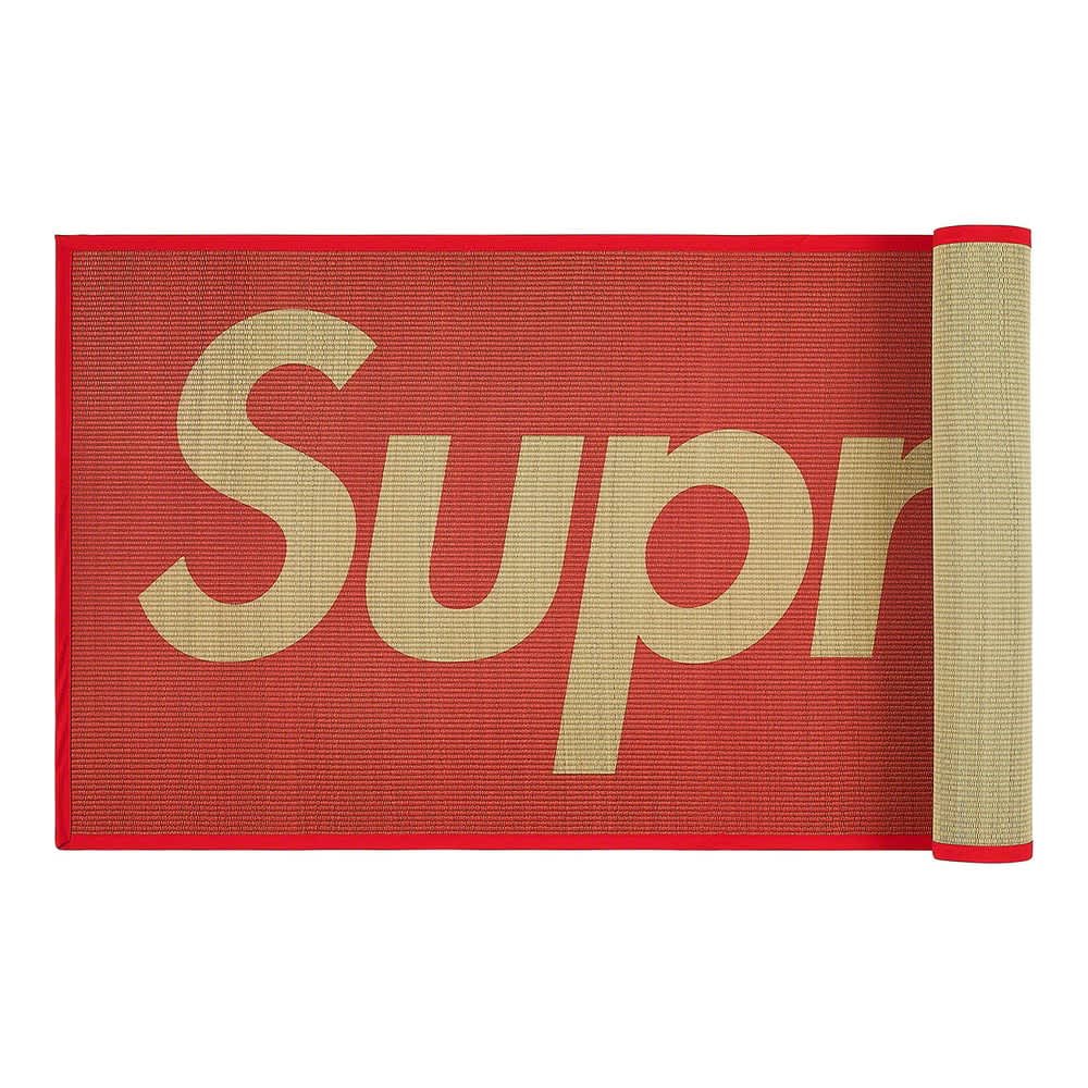 SUPREME Wooven Mat Red