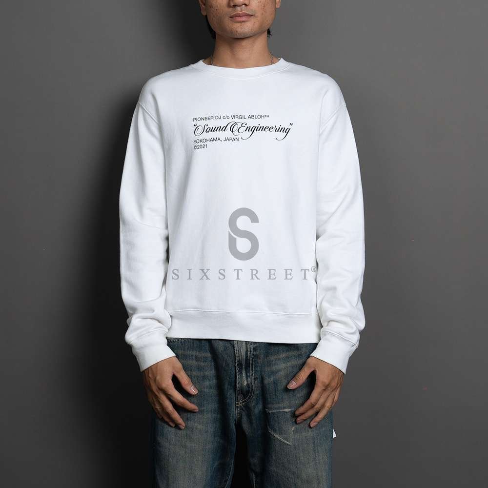 OFF WHITE Sweater Mechasection White