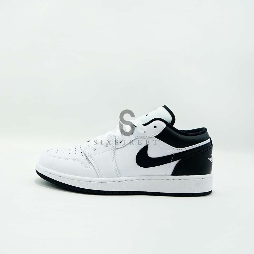 JORDAN 1 Low White Black GS 553560 132