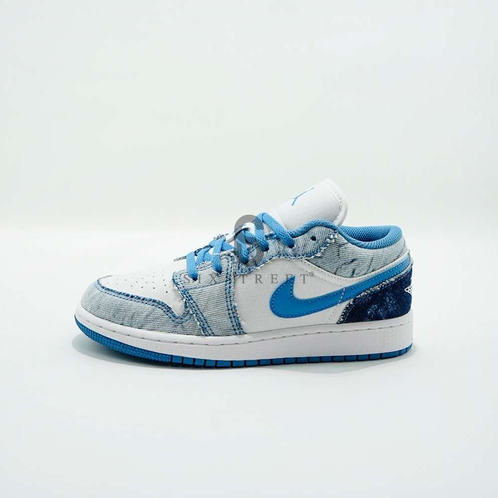 JORDAN 1 Low Washed Denim GS DM8947 100