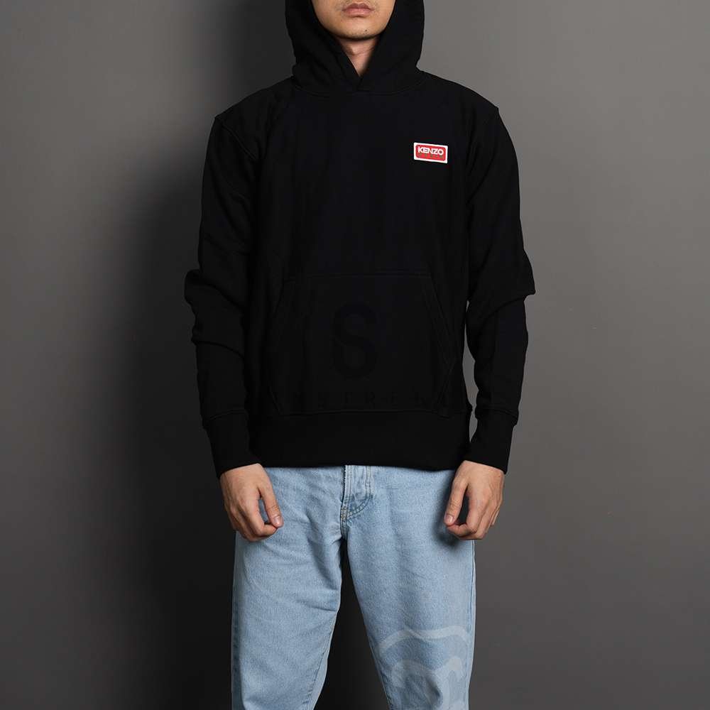 KENZO Hoodie Paris Logo Black