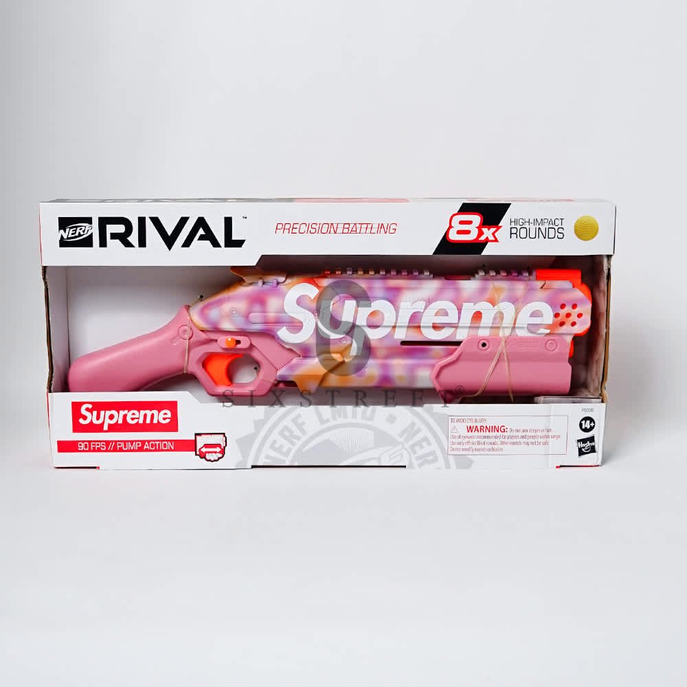 SUPREME x Nerf Rival Takedown Blaster Pink