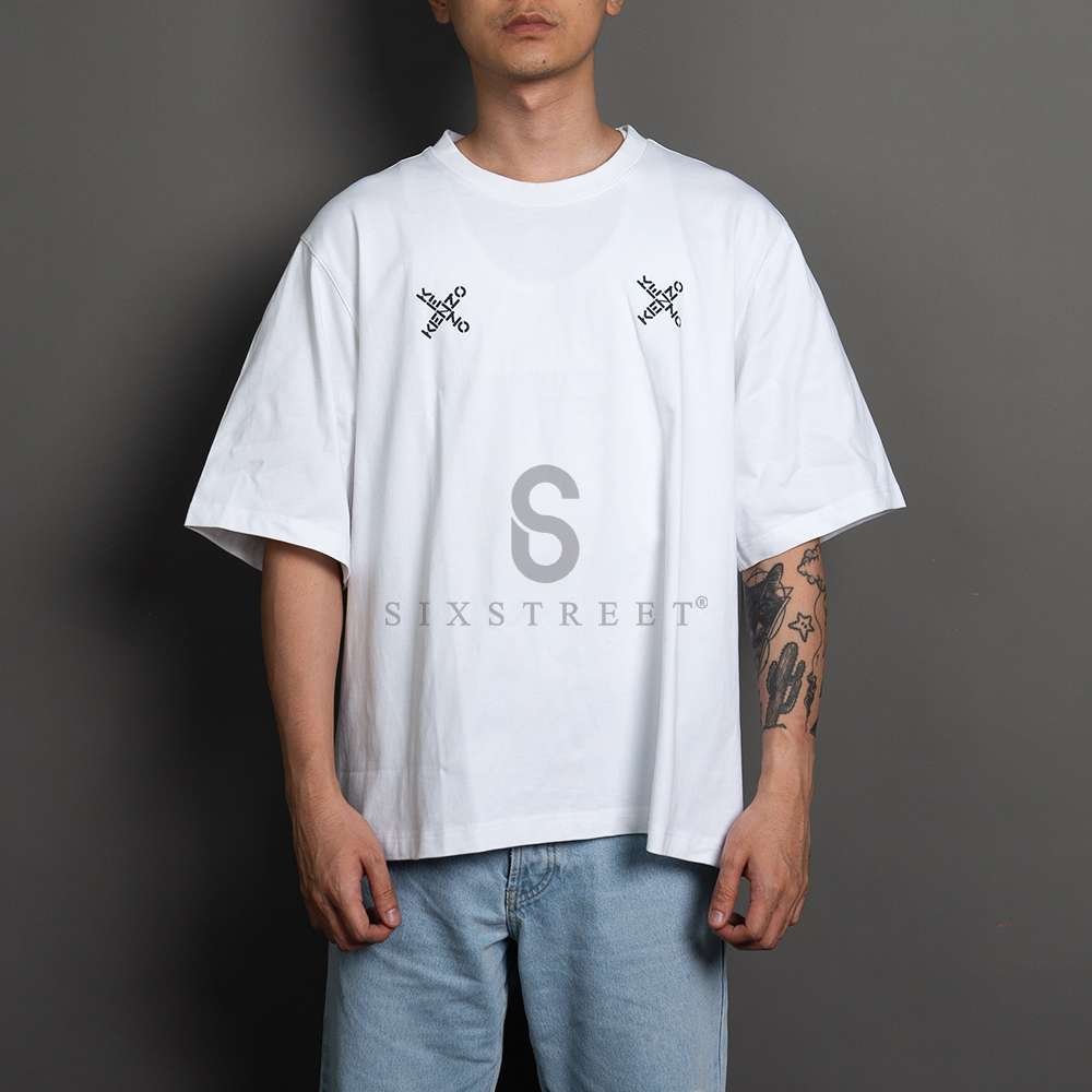 KENZO Tee Double X White DLS