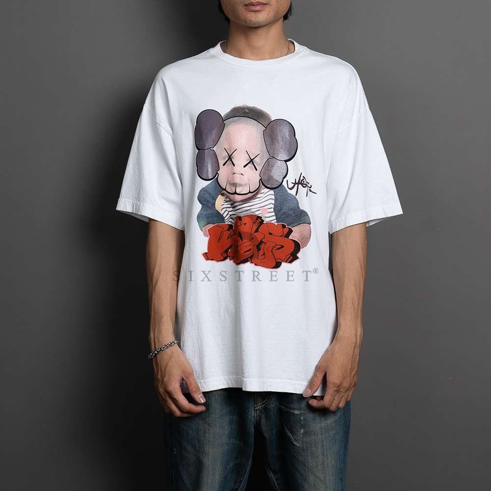 TRAVIS SCOTT Tee x Kaws Utopia I White