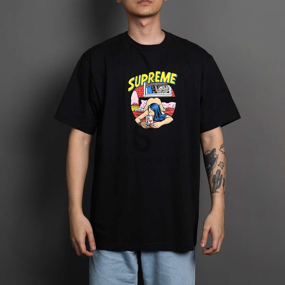 SUPREME Tee Bedroom Black