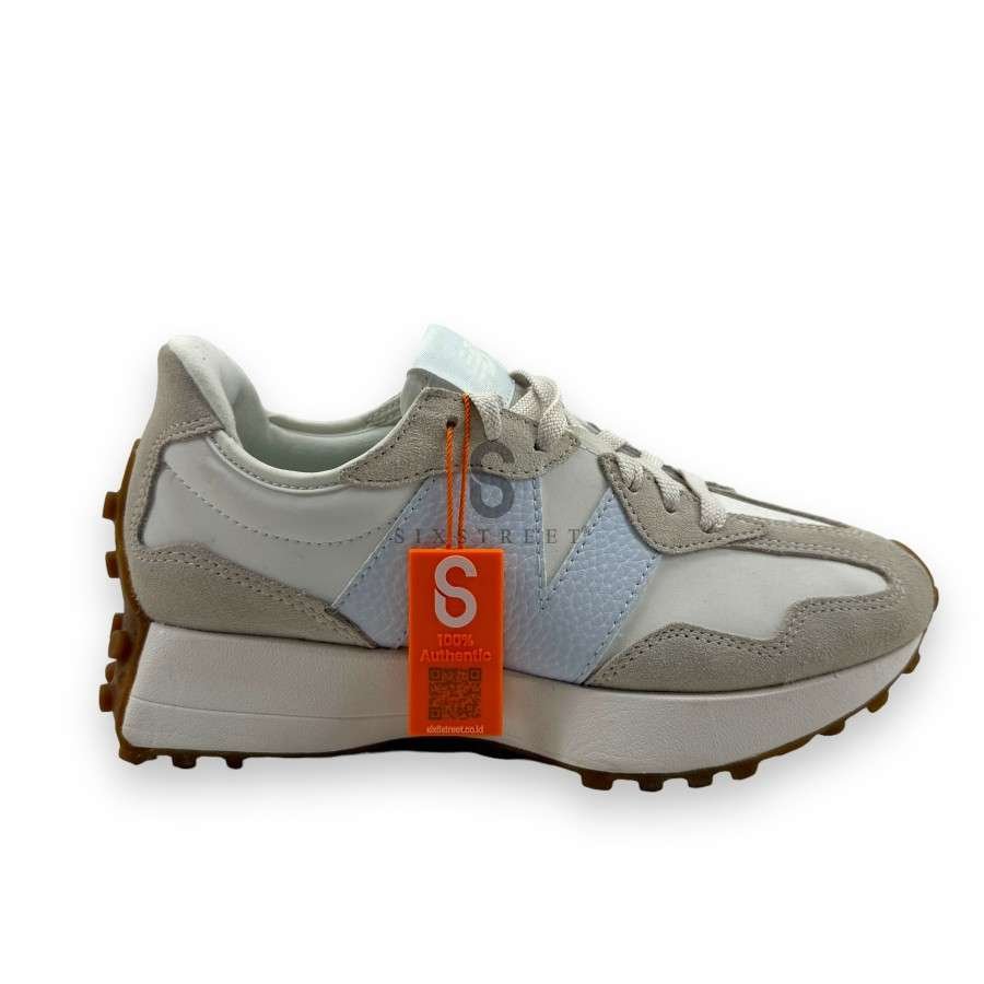 NEW BALANCE 327 White Beige Gum Blue WS327OT