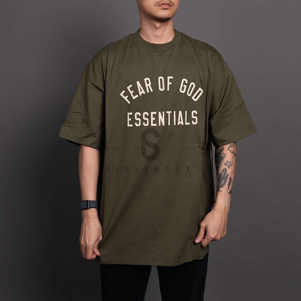ESSENTIAL Tee Jersey Military