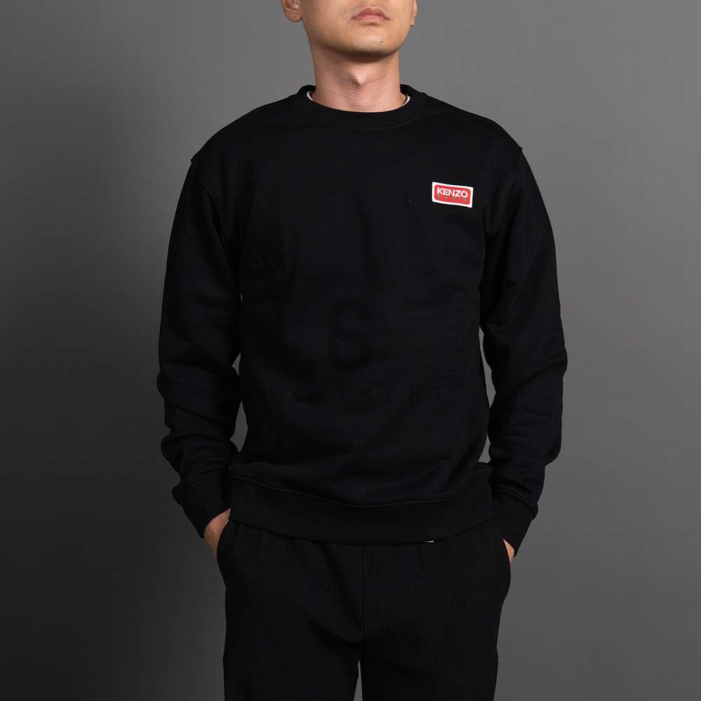 KENZO Sweater Paris Logo Black