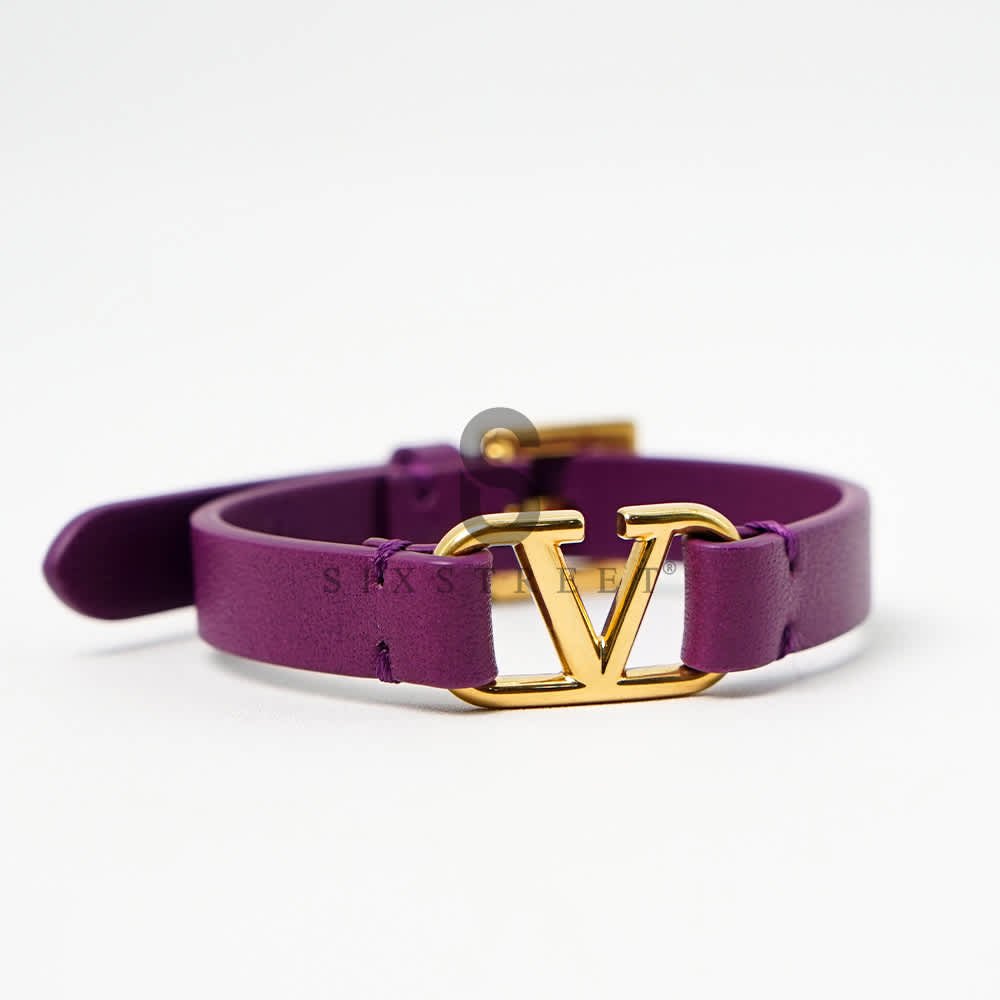 VALENTINO GARAVANI Bracelet VLogo Purple