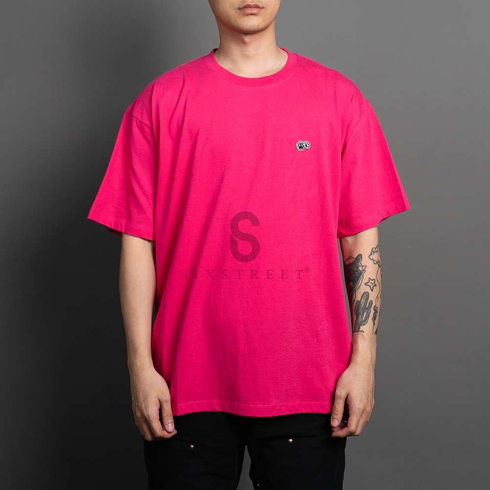 ADLV Tee x HOSHI Wappen Hot Pink