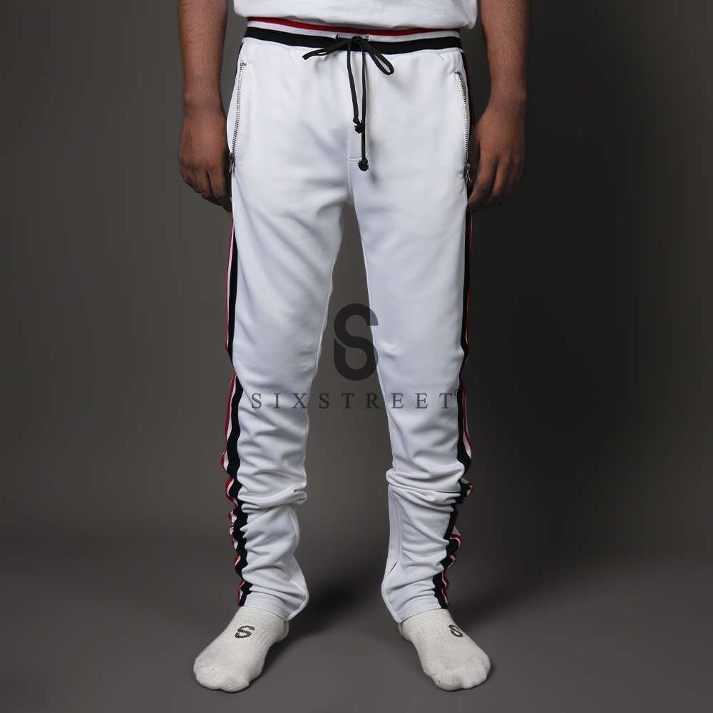 MNML Trackpants White