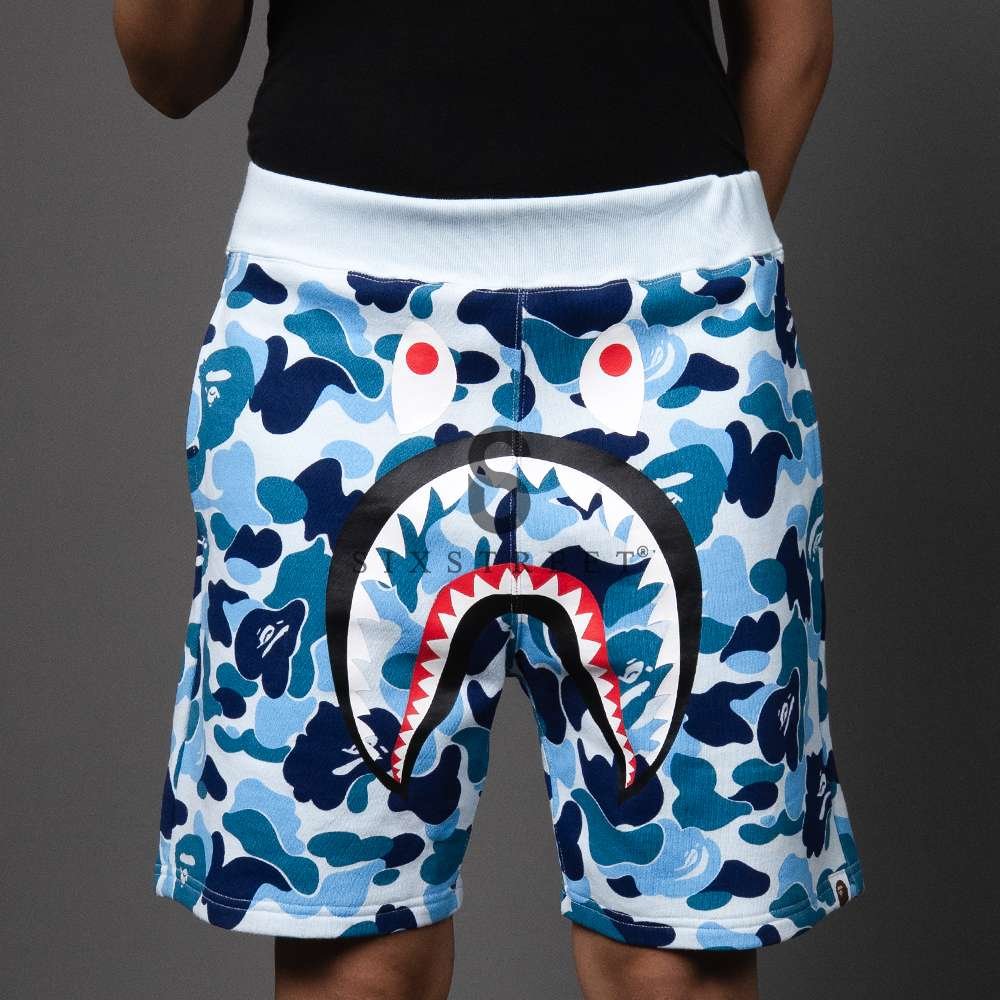 BAPE Short Big ABC Camo Shark Blue