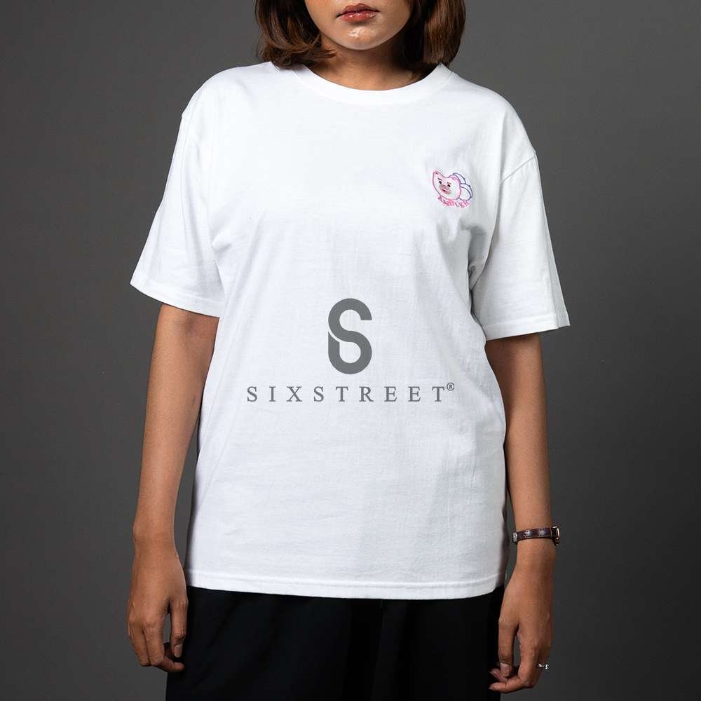 AMBLER Tee Double Bear White