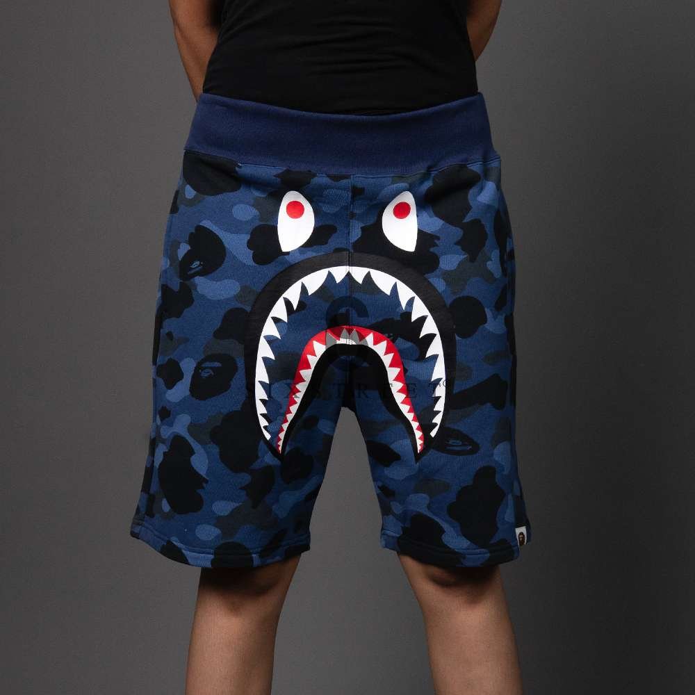 BAPE Short Color Camo Shark Navy
