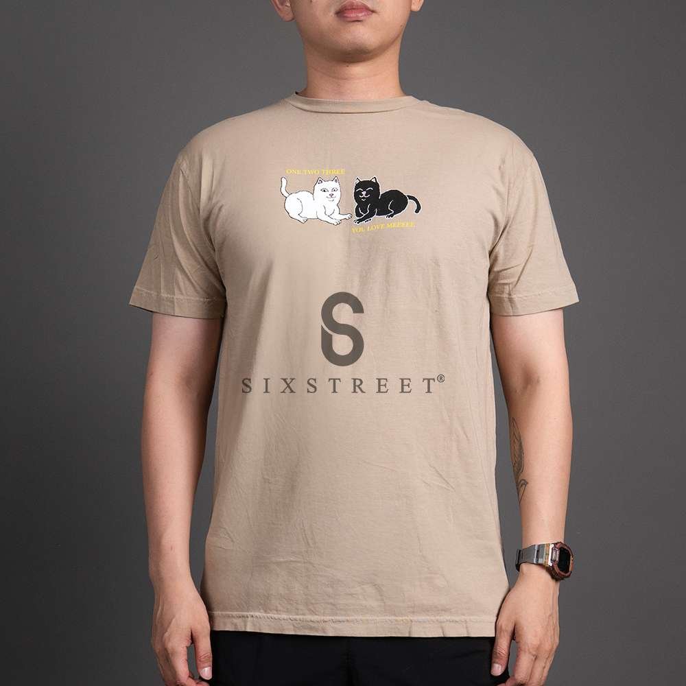 RIPNDIP Tee You Love Me Nermal Almond