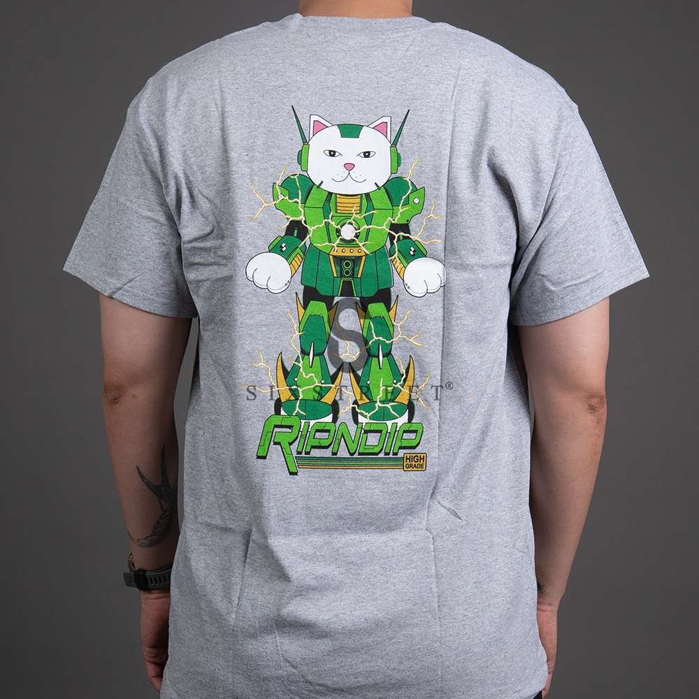 RIPNDIP Tee Nermbot Ash Heather