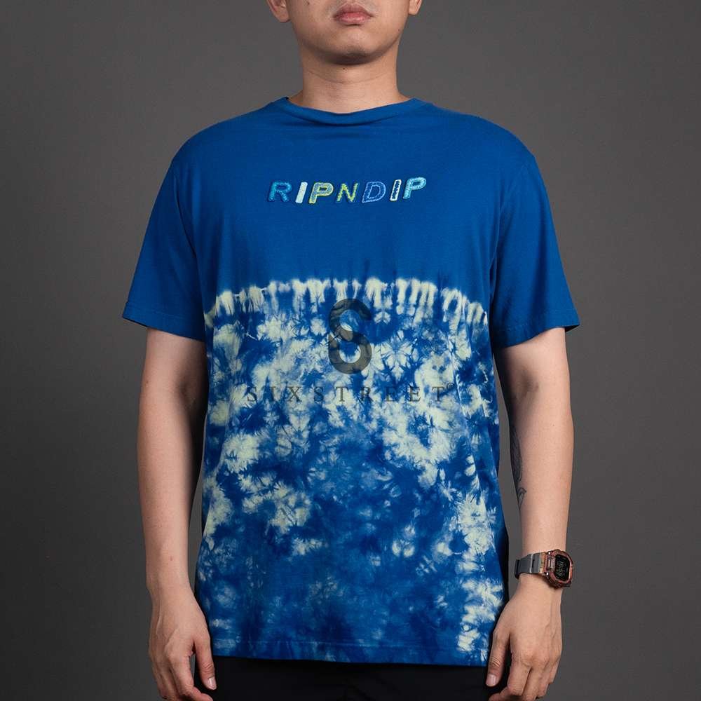 RIPNDIP Tee Prisma Embroidered Navy Green