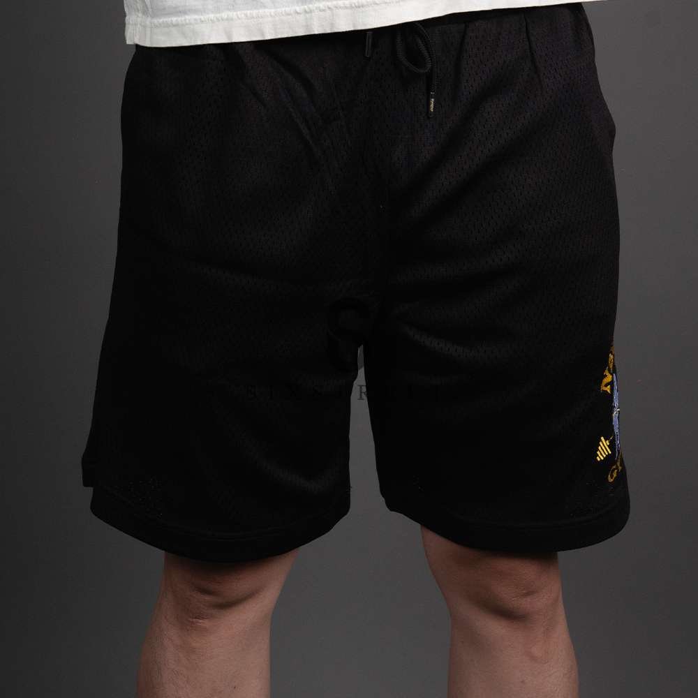 RIPNDIP Short Ripped N Dipped Mesh Black