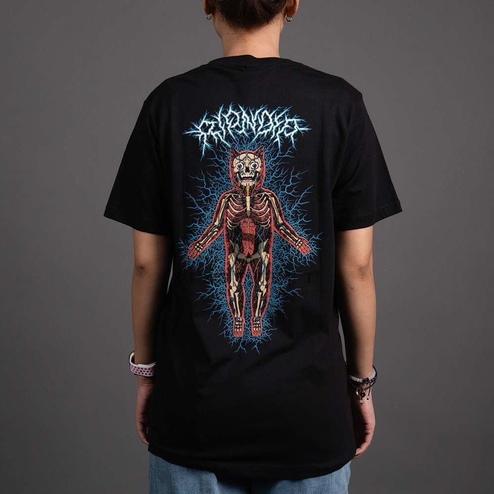 RIPNDIP Tee Nervous System Black