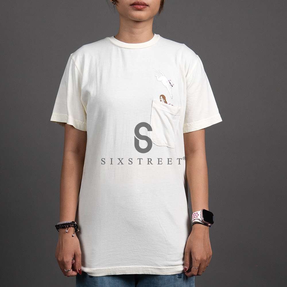 RIPNDIP Tee Jumpin in Pocket Natural