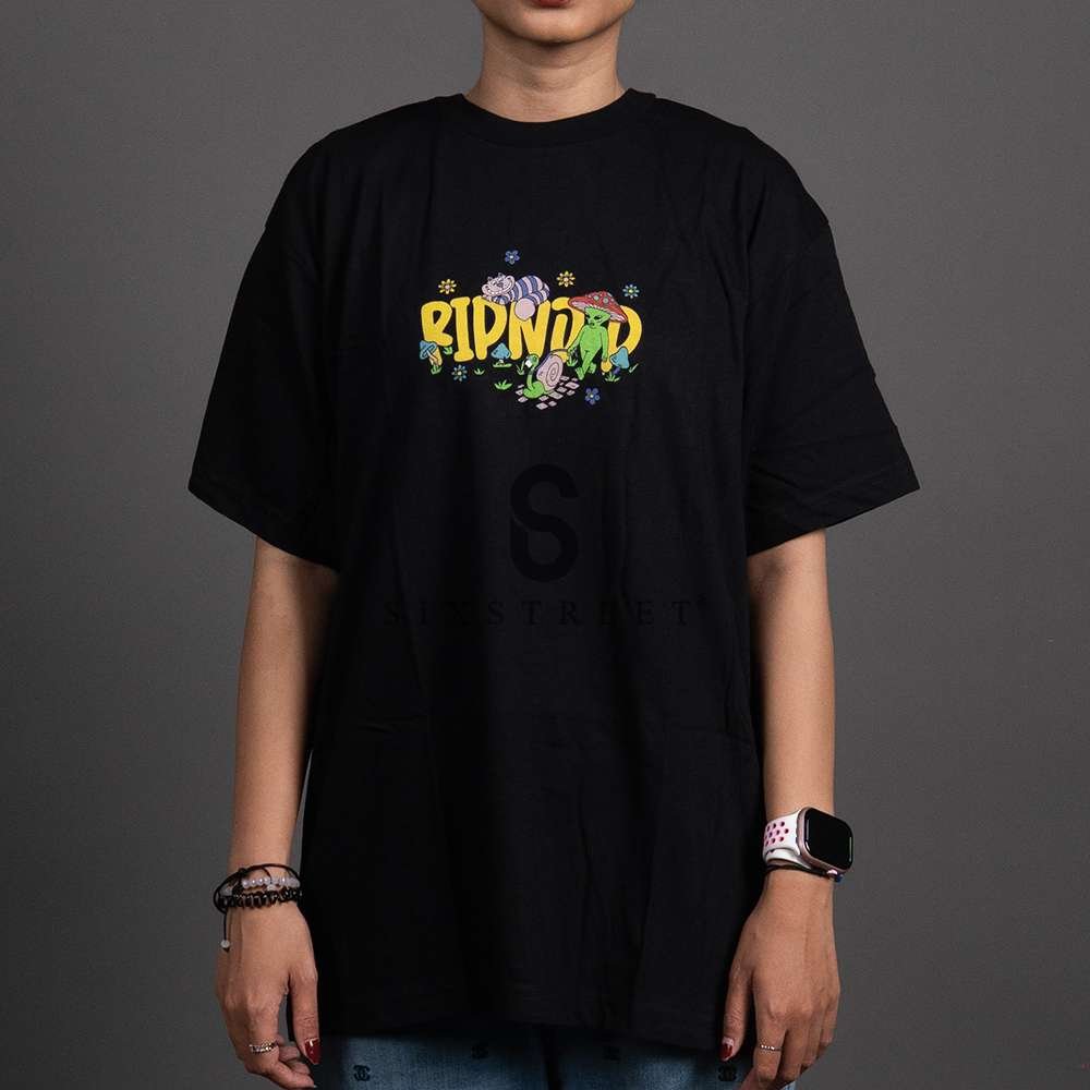 RIPNDIP Tee Rabbit Hole Black