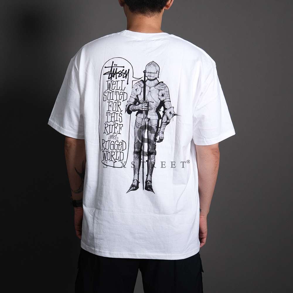 STUSSY Tee Well Suited White