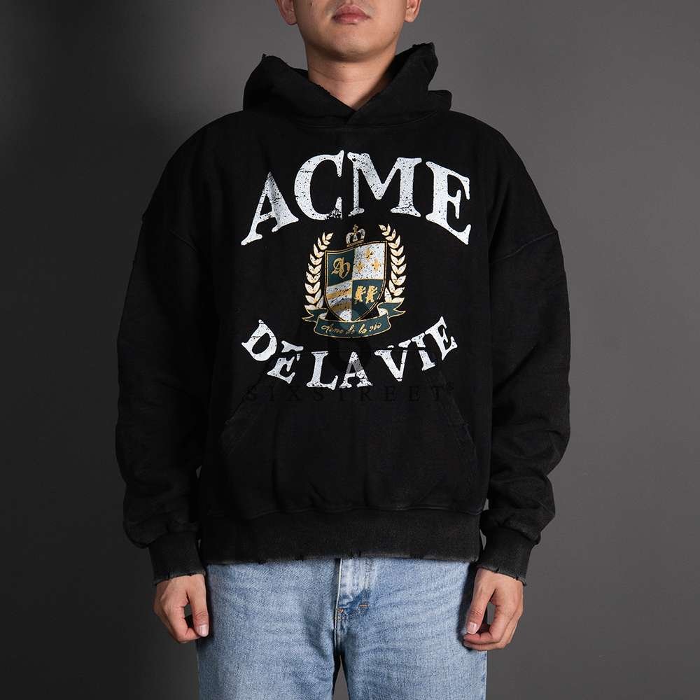 ADLV Hoodie Washing Black