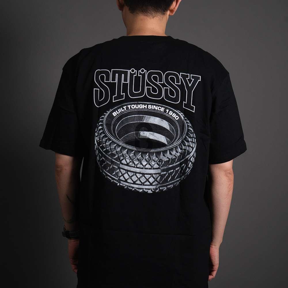 STUSSY Tee Tough Tread Black