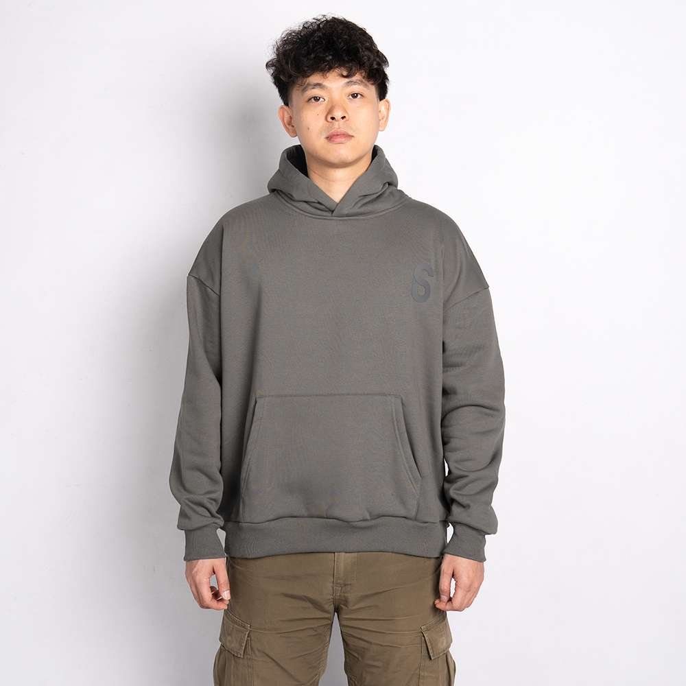 SIXSTREET Hoodie Sixchain Reflective Grey