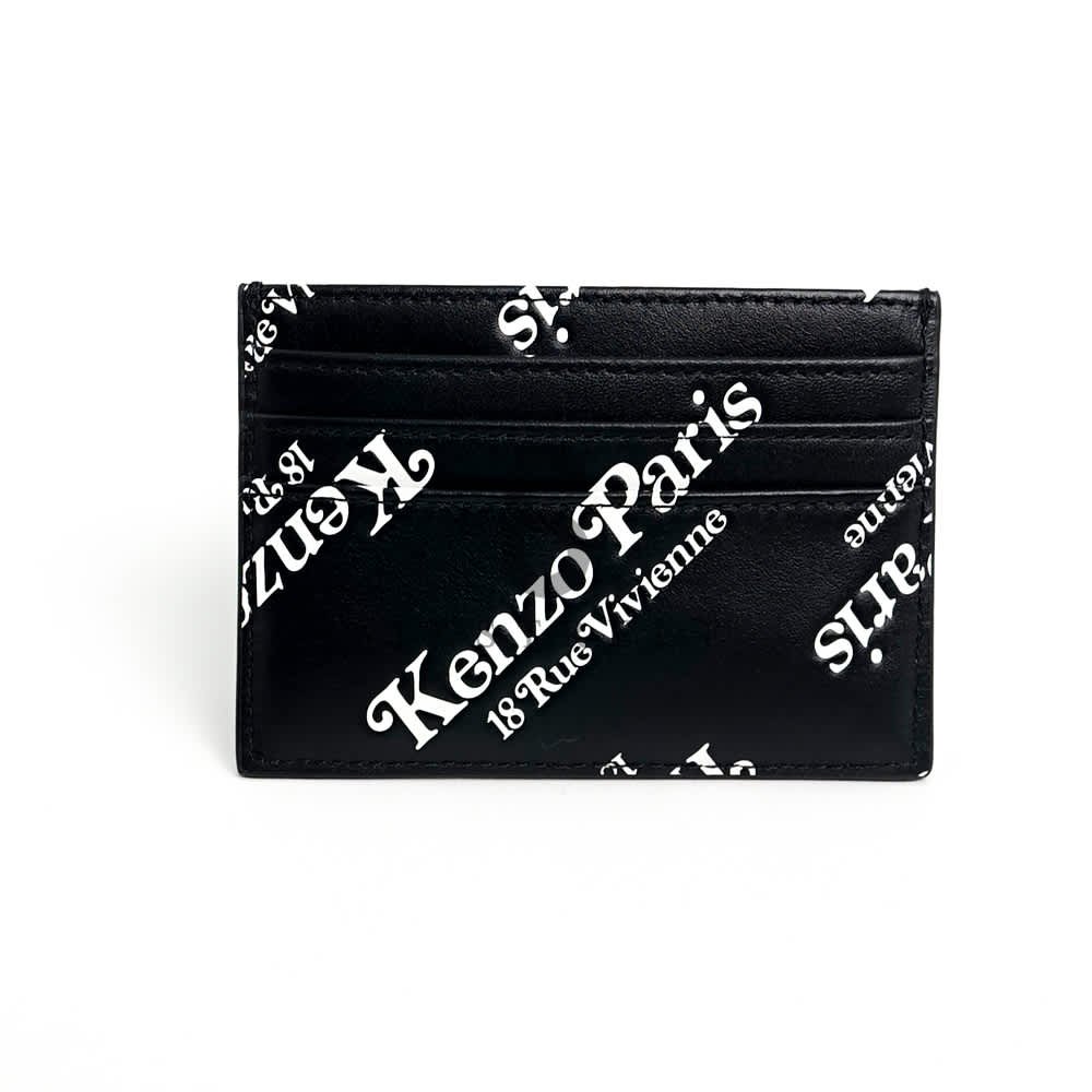 KENZO Cardholder Paris Kenzogram Black