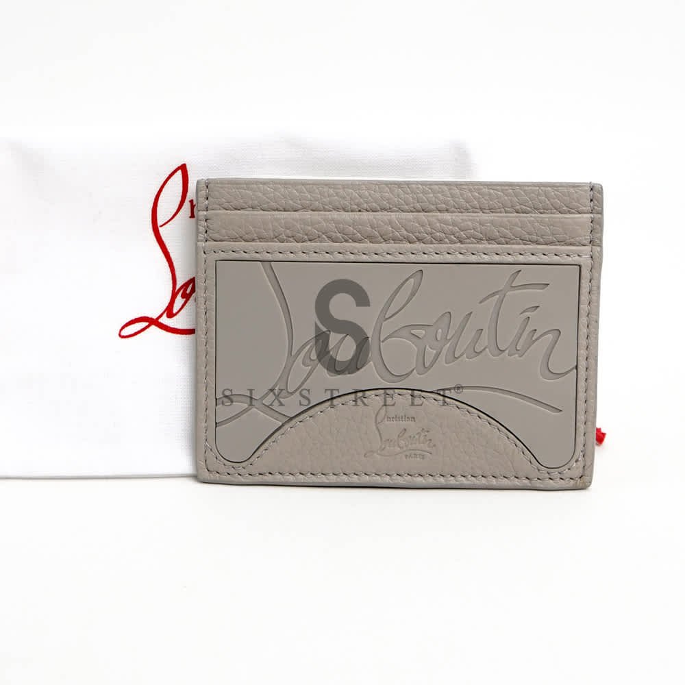CHRISTIAN LOUBOUTIN Cardholder Kios Gray