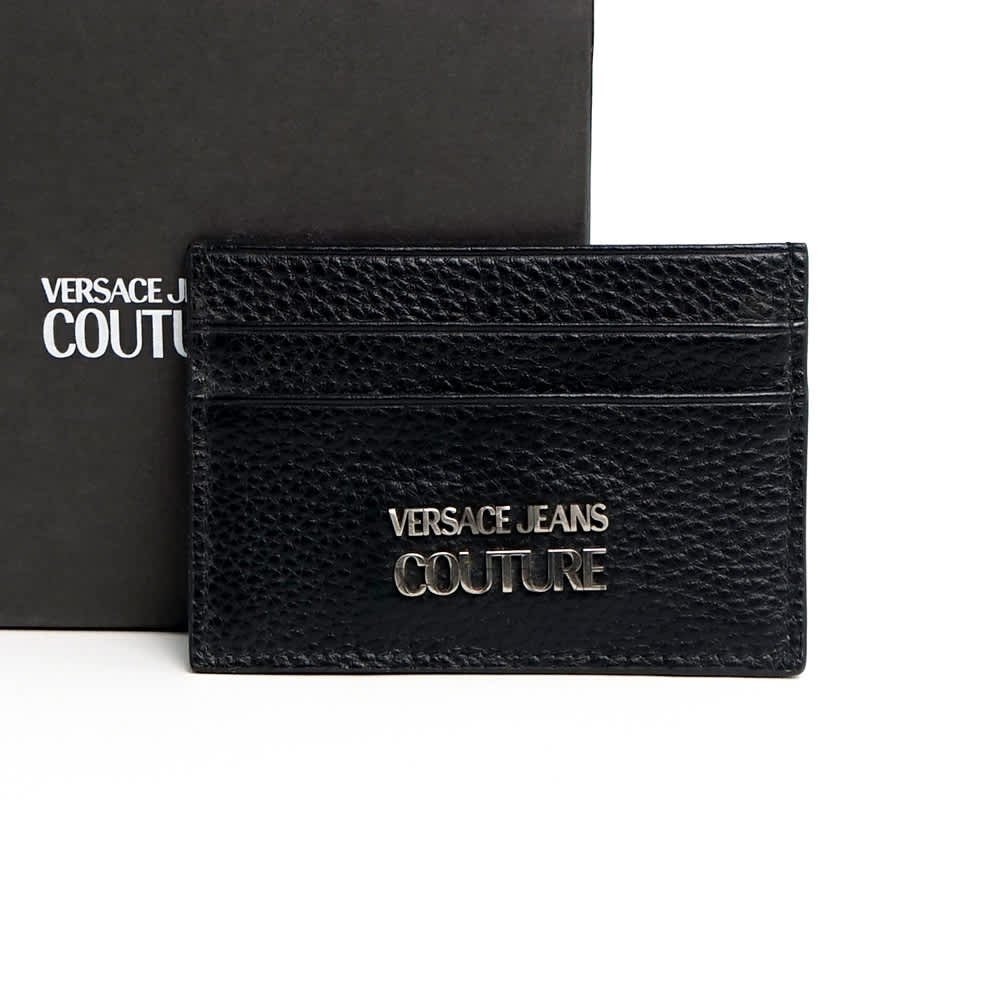 VERSACE Cardholder Logo Black