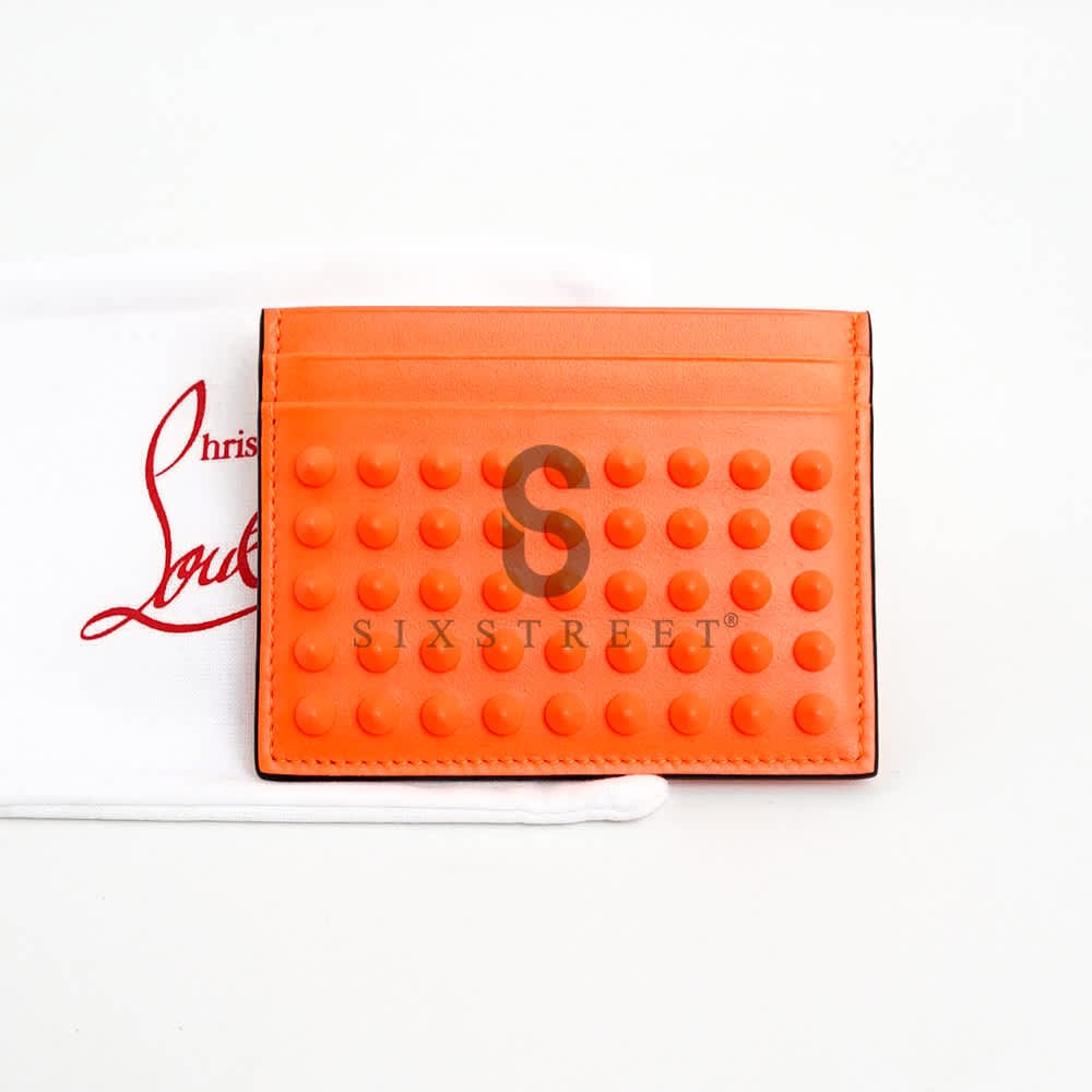 CHRISTIAN LOUBOUTIN Cardholder Kios Orange