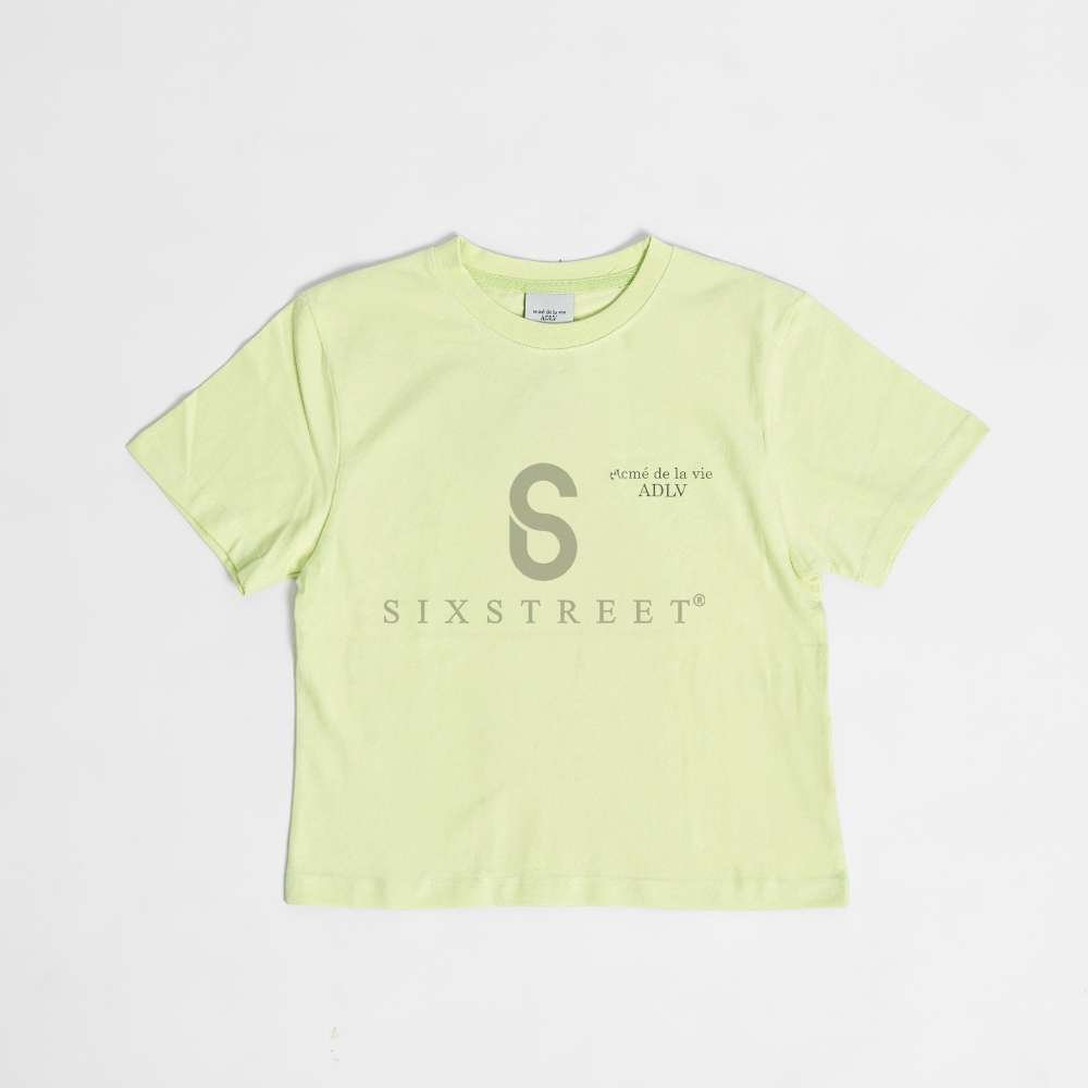 ADLV KIDS Tee Basic Logo Light Green